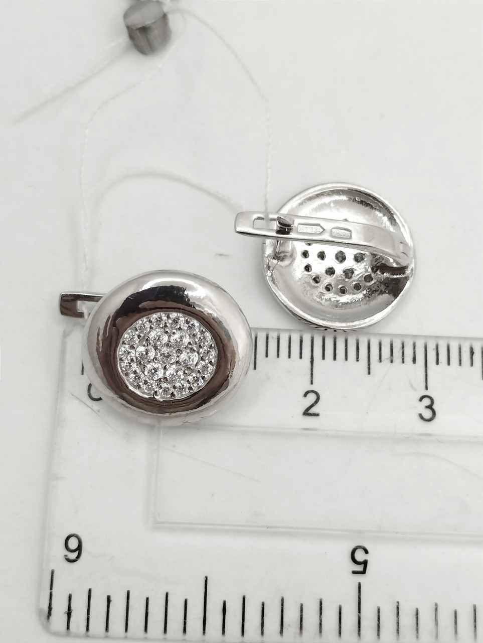 Срібні сережки Ukr-gold - Зображення 3