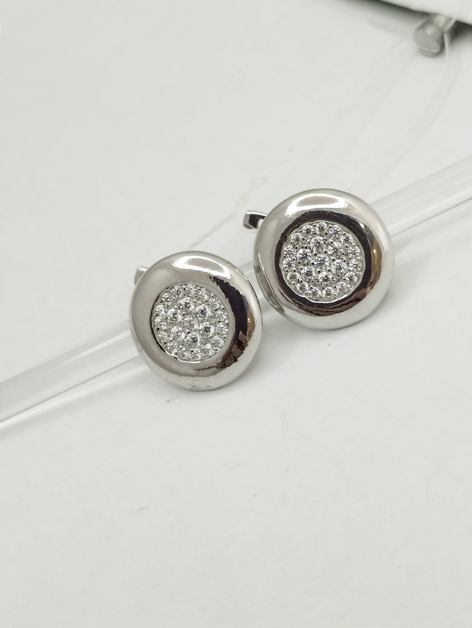 Срібні сережки Ukr-gold - Зображення 2