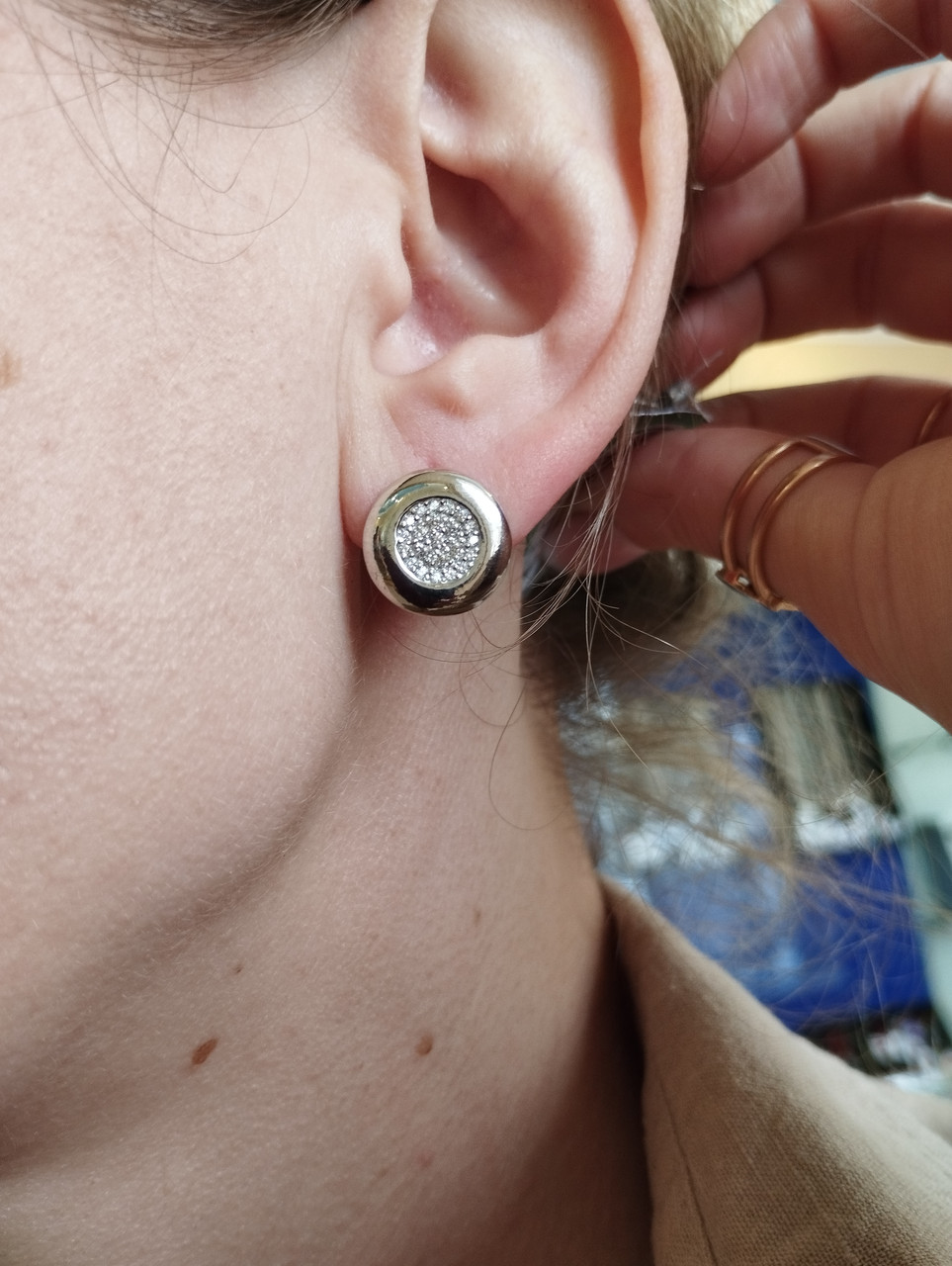 Срібні сережки Ukr-gold - Зображення 4