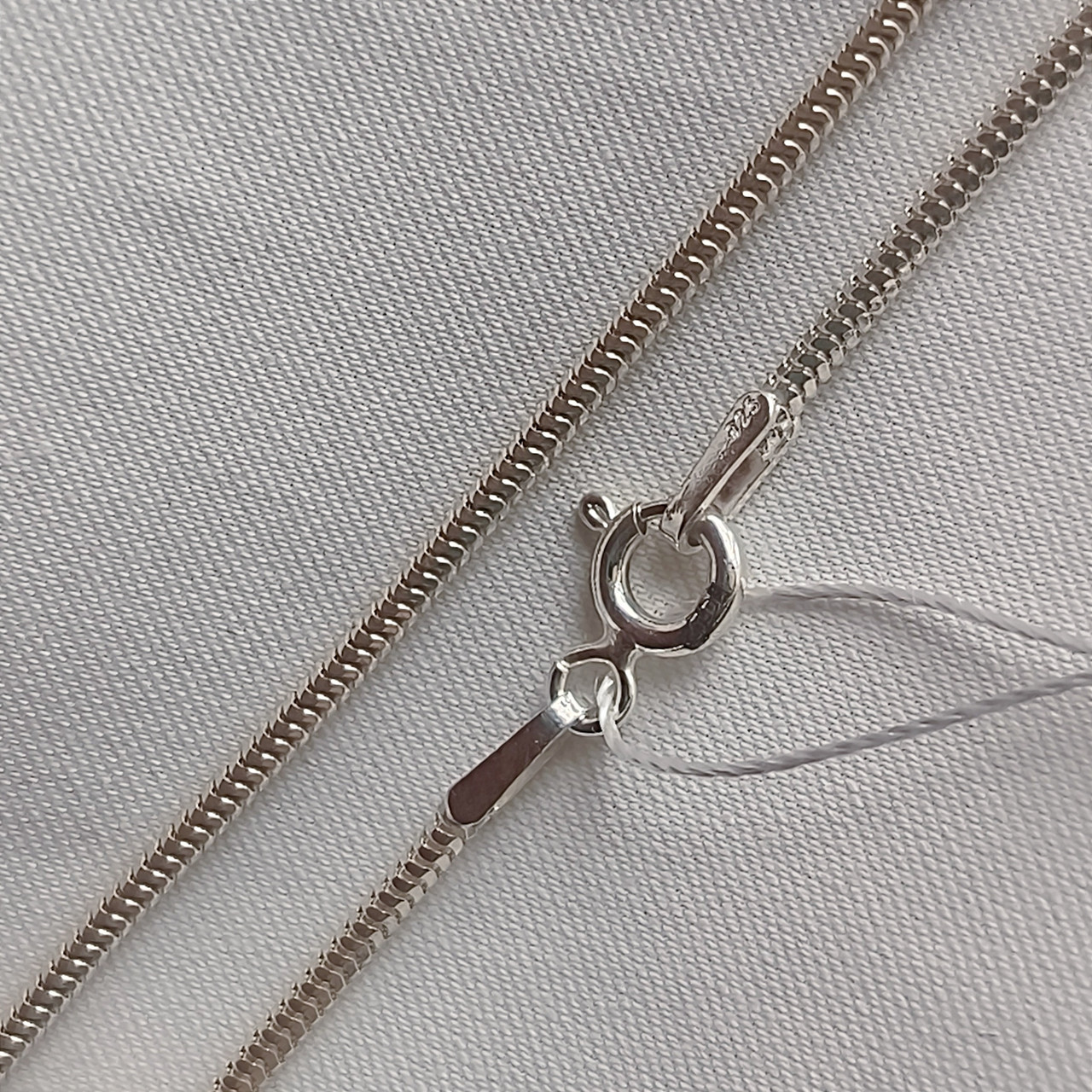 Ланцюг срібна плетіння снейк