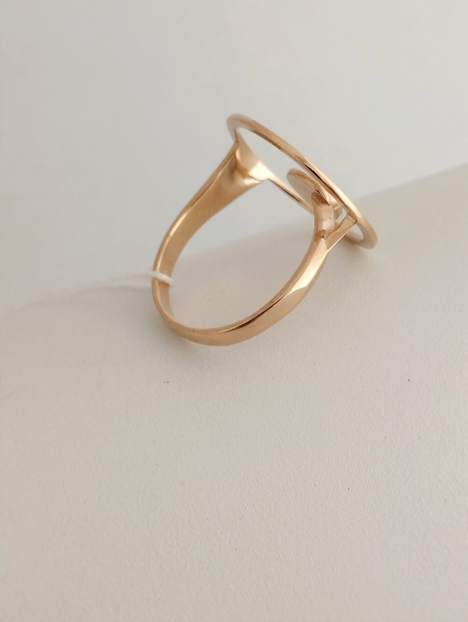 Золоте кільце без вставок Ukr-gold - Зображення 3