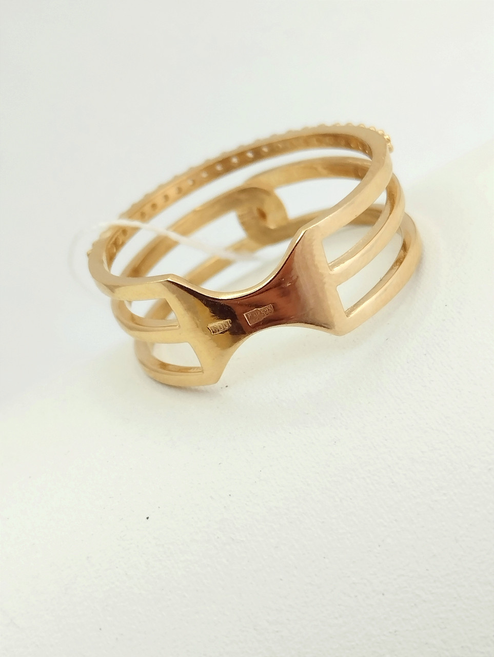 Золоте каблучка Ukr-gold - Зображення 3