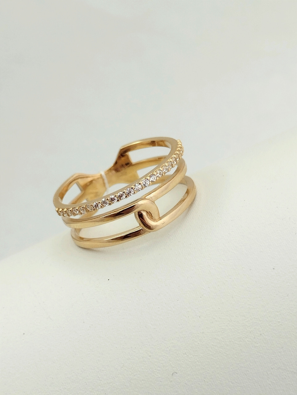 Золоте каблучка Ukr-gold