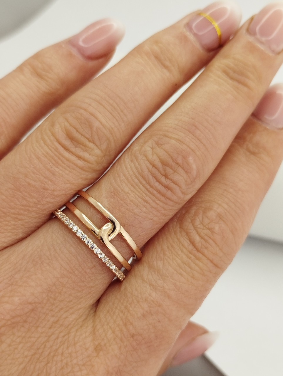 Золоте каблучка Ukr-gold - Зображення 4