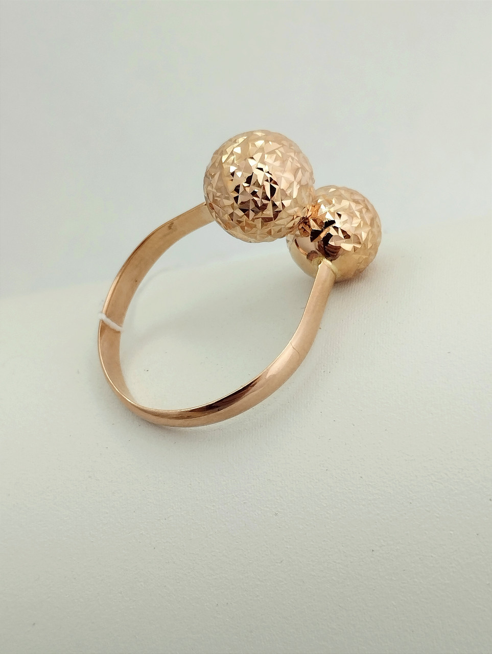 Золоте кільце поцілунок Ukr-gold - Зображення 3