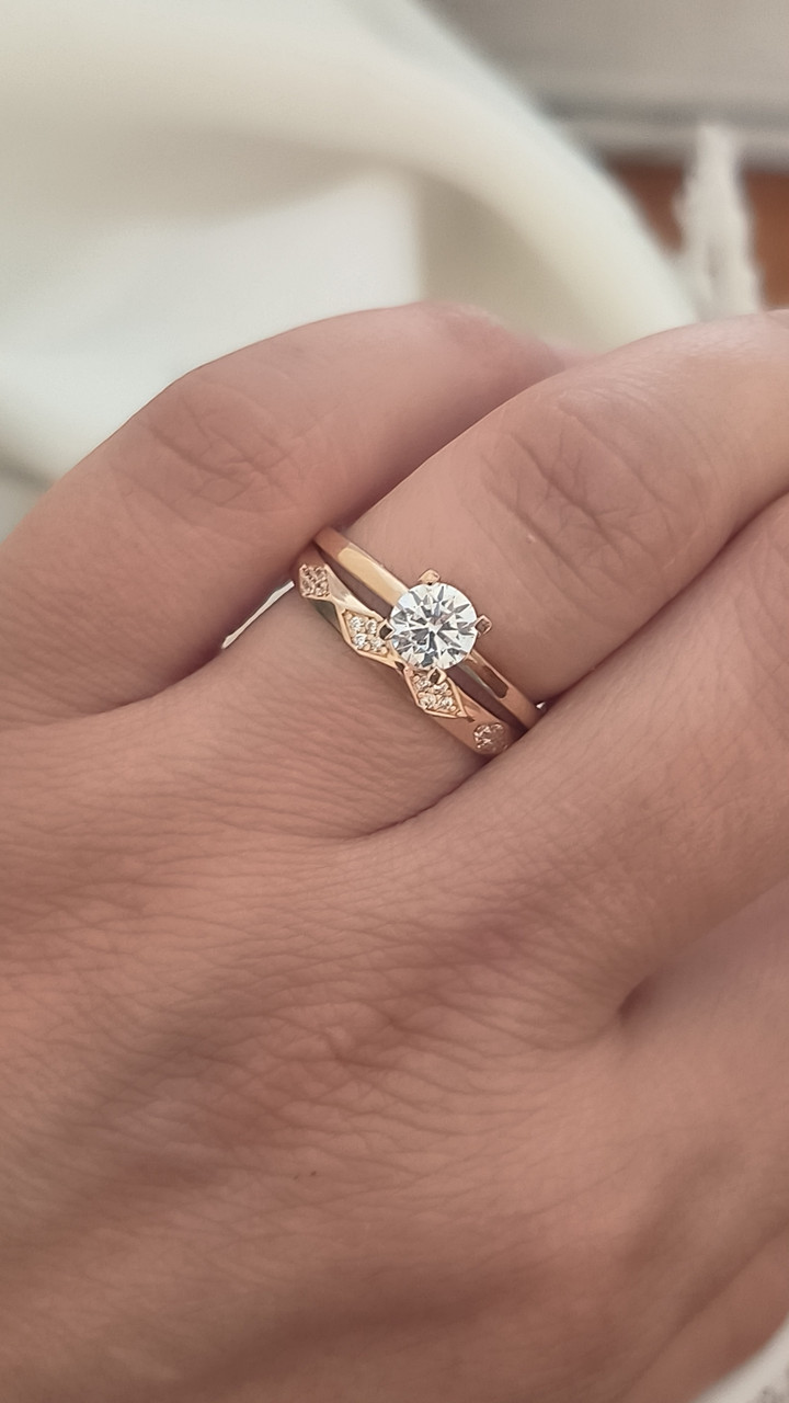 Золоте кільце 585 проби - Зображення 2