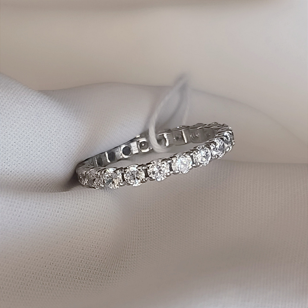 Срібне кільце доріжка 925 проби - Зображення 3