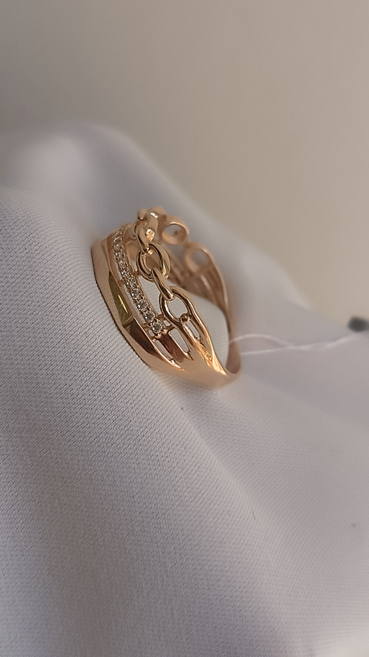 Золоте кільце 585 проби - Зображення 3