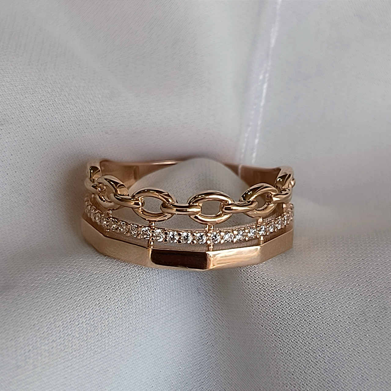 Золоте кільце 585 проби