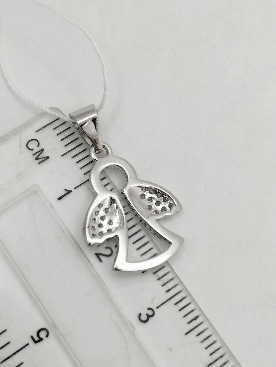 Срібний кулон ангел Ukr-gold - Зображення 2
