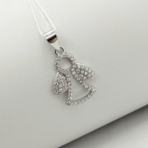 Срібний кулон ангел Ukr-gold