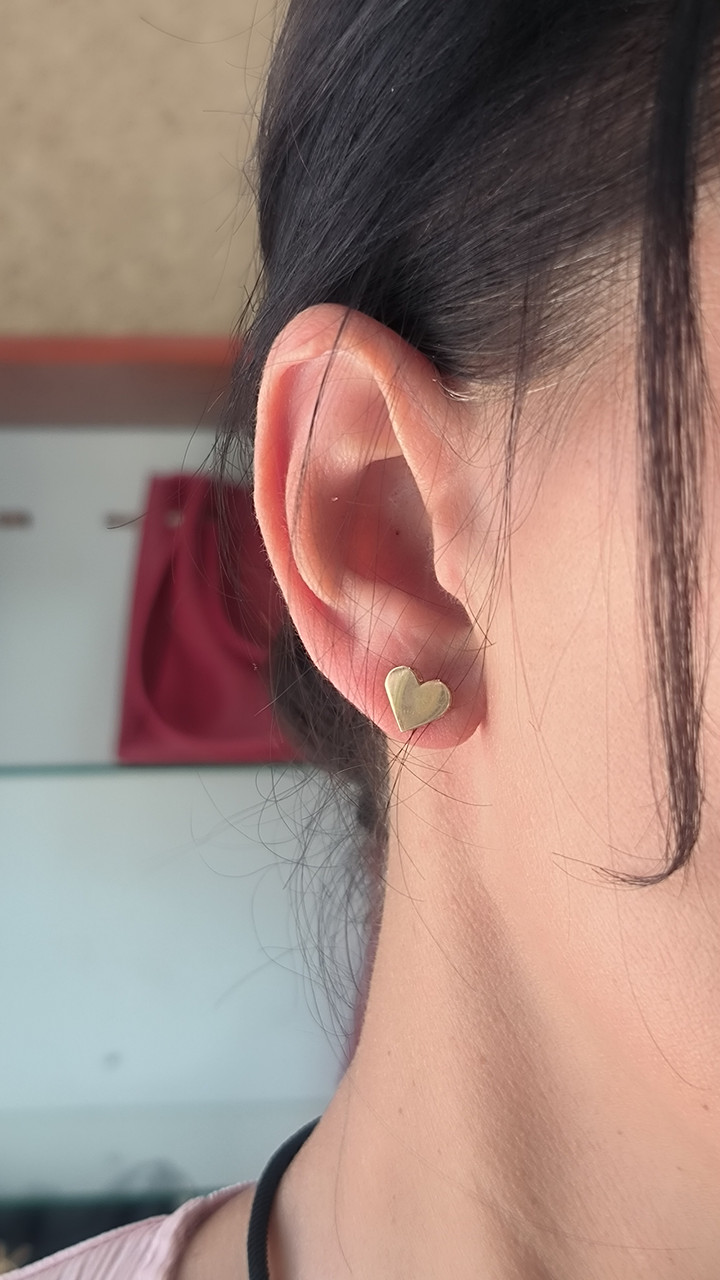 Золоті сережки 585 проби - Зображення 4