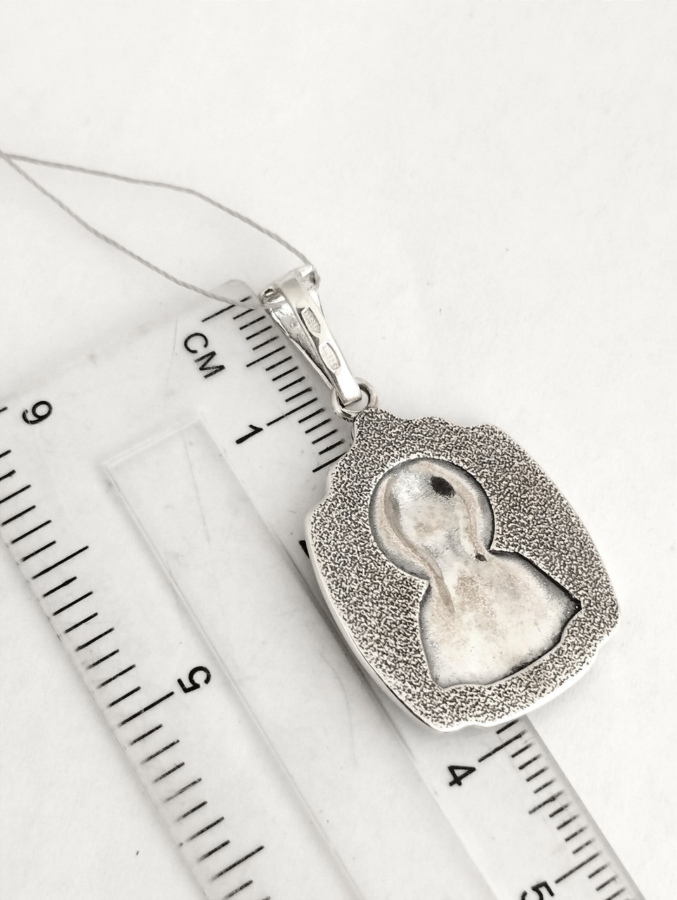 Срібна підвіска ікони Миколая чудотворця Ukr-gold - Зображення 2