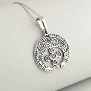 Срібний кулон місяць Ukr-gold