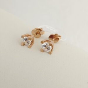 Золоті сережки пусети Ukr-gold