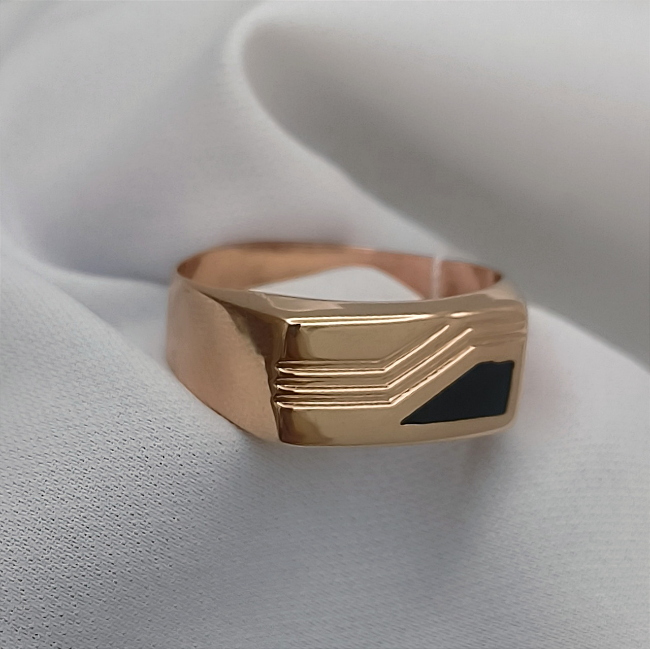 Золотий персень 585 проби - Зображення 3