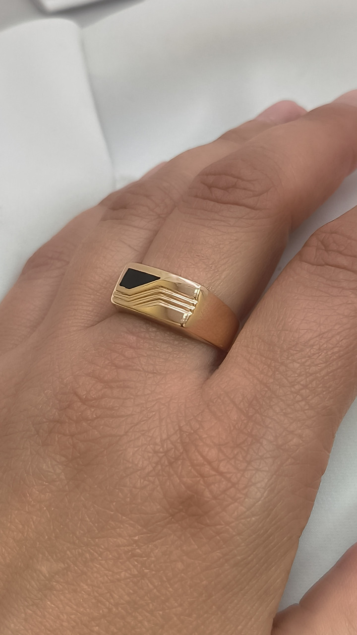 Золотий персень 585 проби - Зображення 4