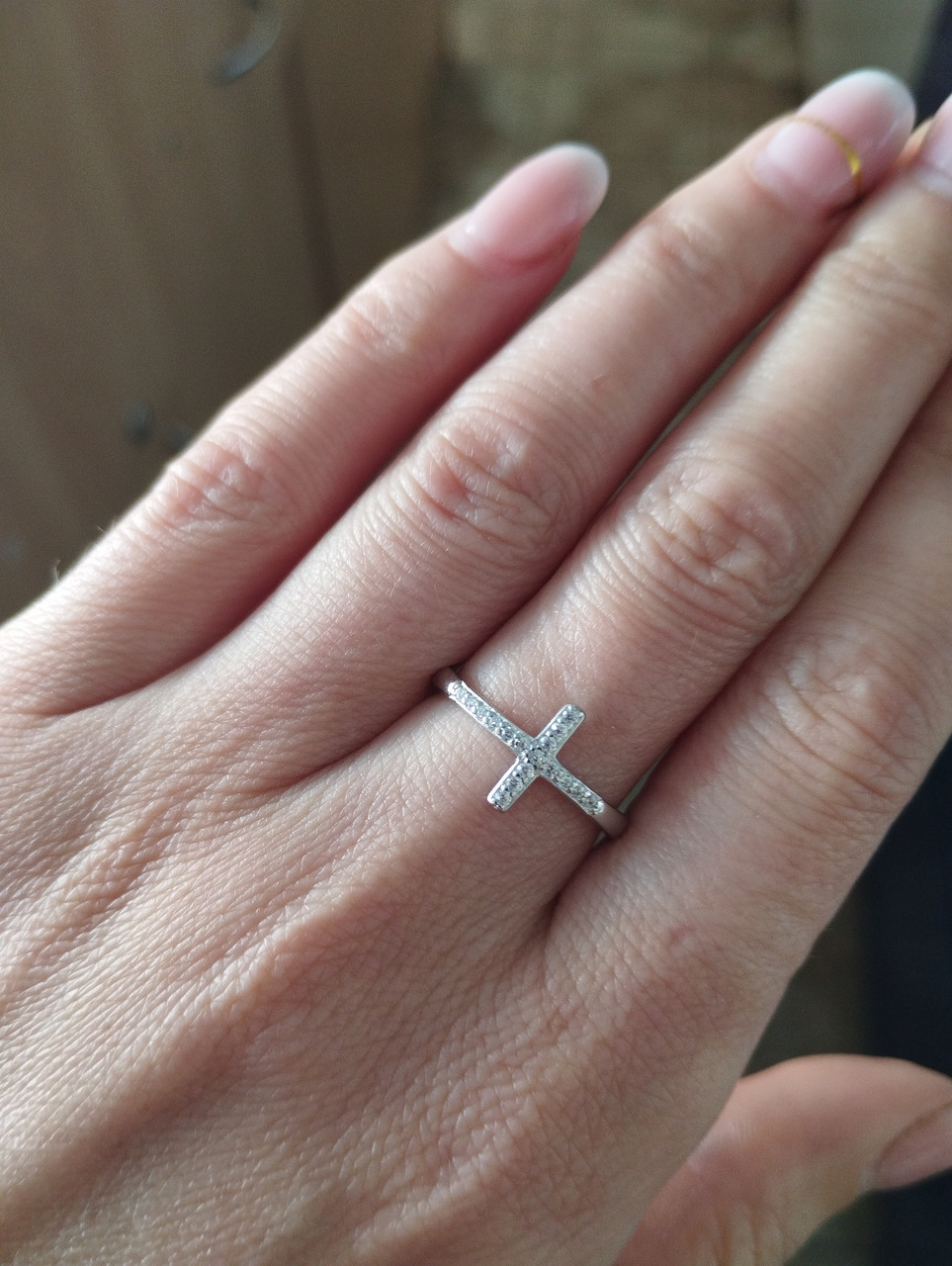 Срібне кільце з цирконієм Ukr-gold - Зображення 3