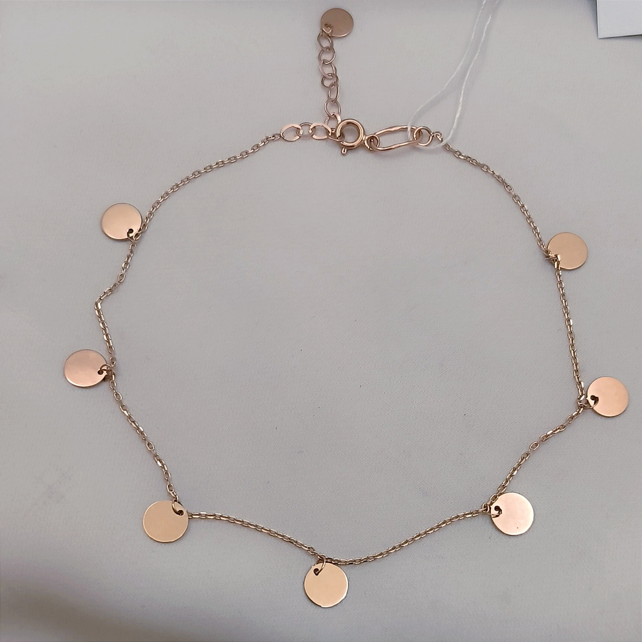 Золотий браслет на ногу 585 проби