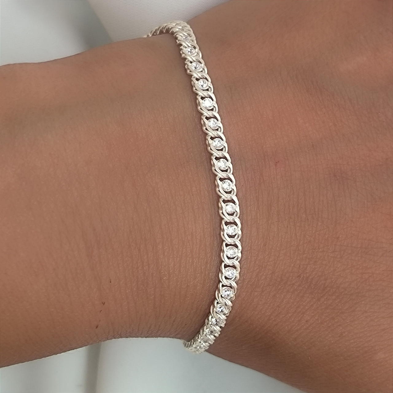 Срібний браслет 925 проби - Зображення 2