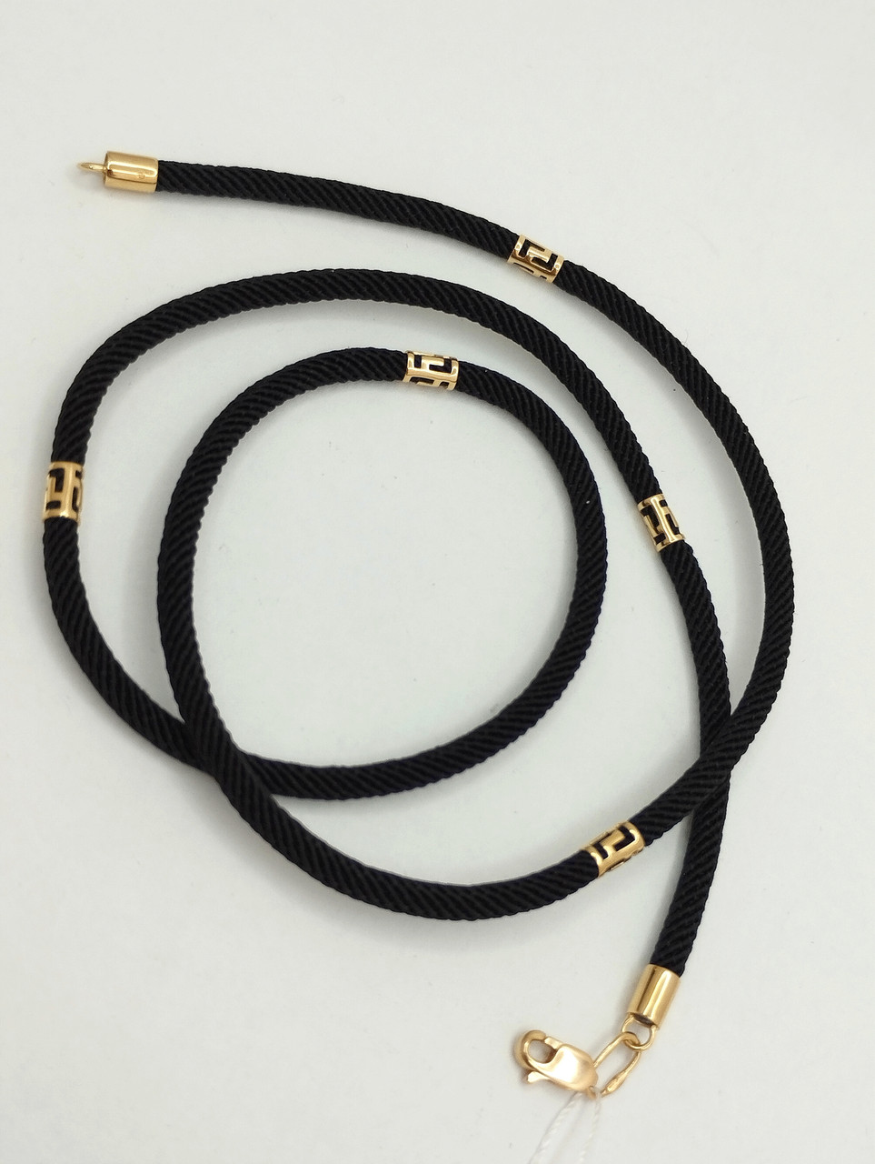 Ювелірний шнурок із золотом 585 проби Ukr-gold - Зображення 2