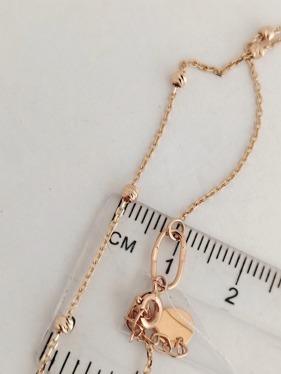 Золотий ланцюжок із кульками Ukr-gold - Зображення 4