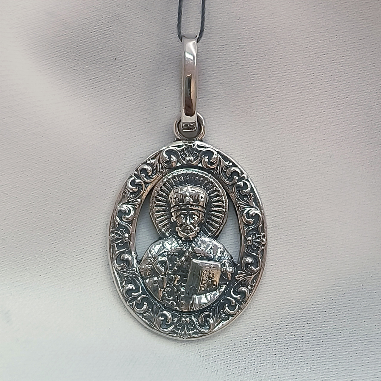 Срібна підвіска ладанка Ukr-gold