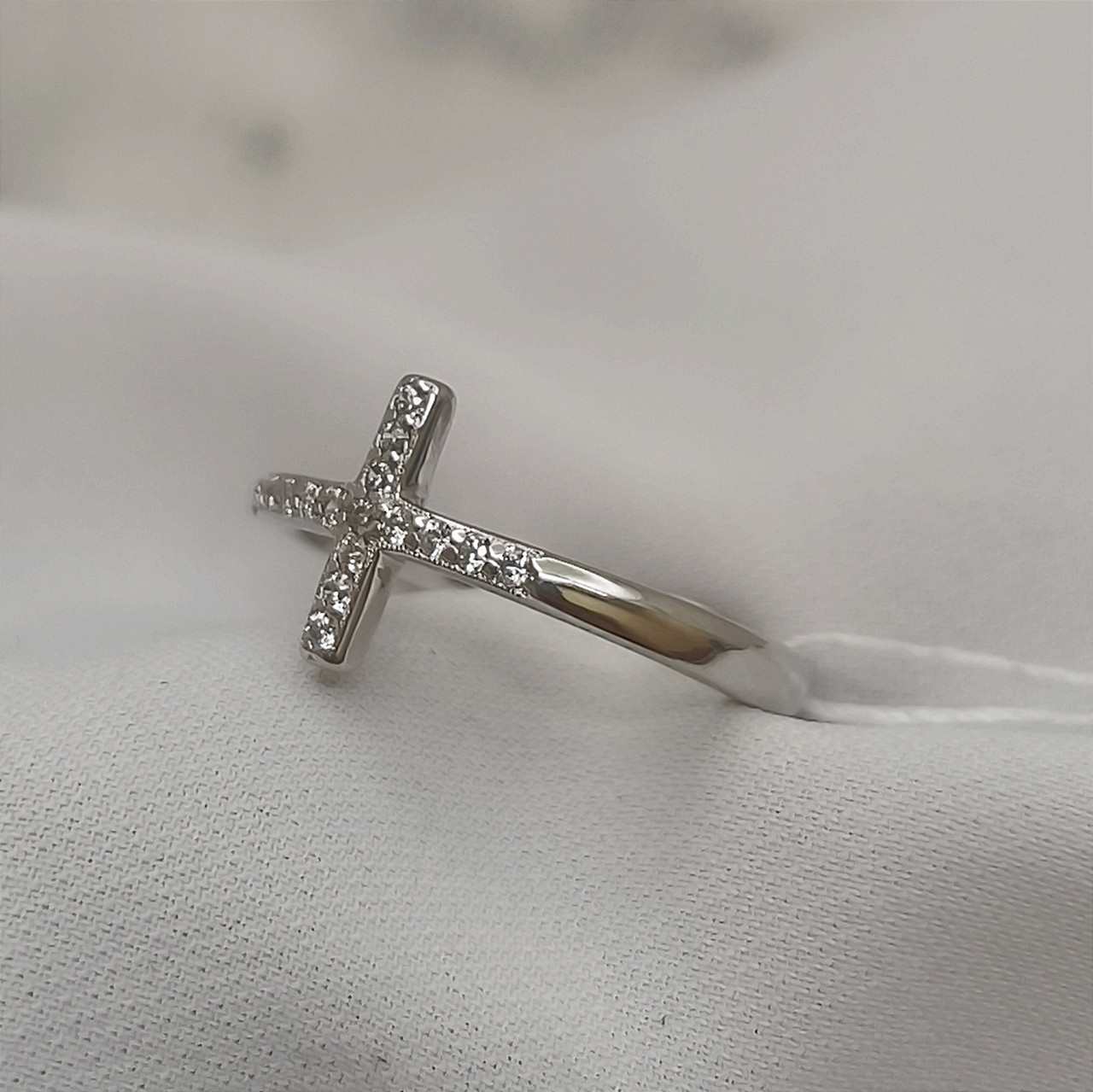 Срібне кільце з цирконієм Ukr-gold - Зображення 6