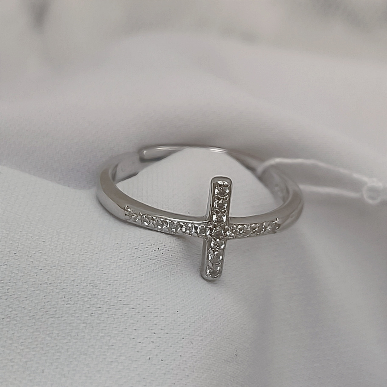 Срібне кільце з цирконієм Ukr-gold - Зображення 5