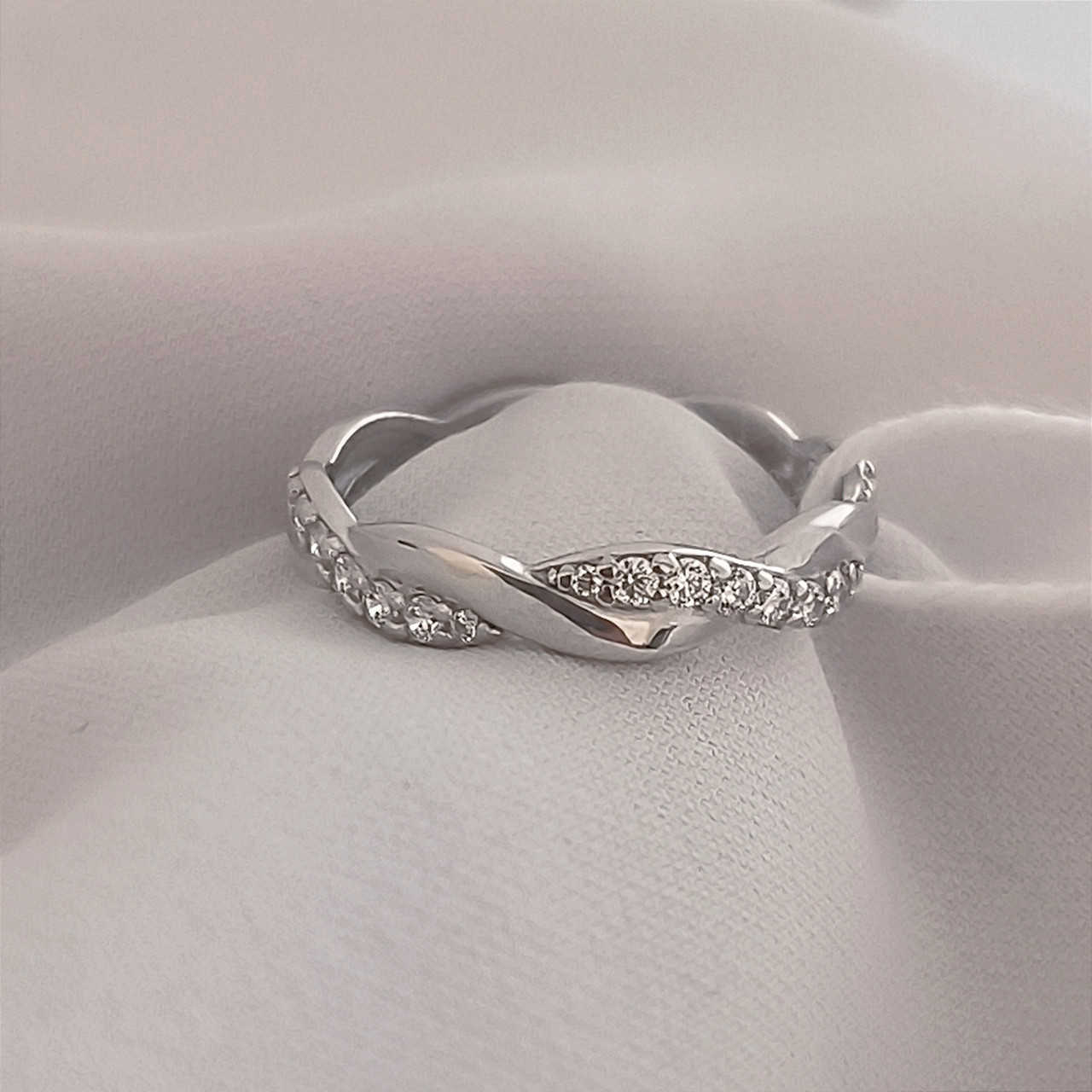 Срібне ніжне кільце 925 проби - Зображення 3