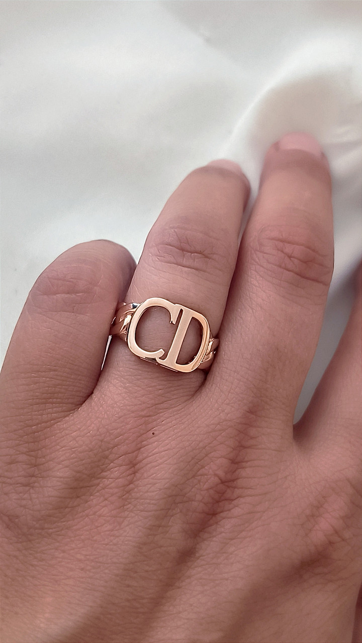 Золоте кільце без вставок, модне золоте кільце - Зображення 8