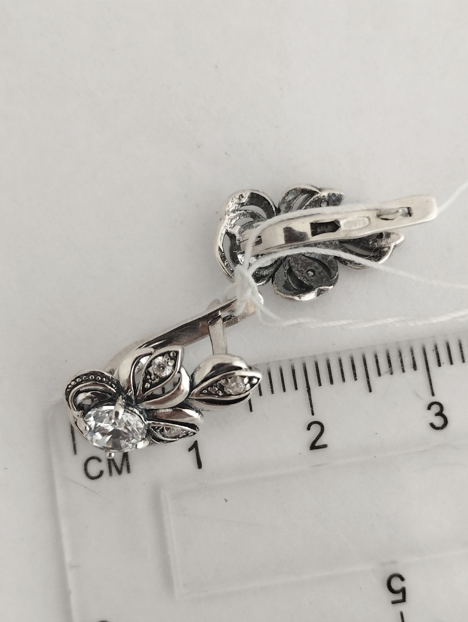 Срібні сережки Ukr-gold - Зображення 3