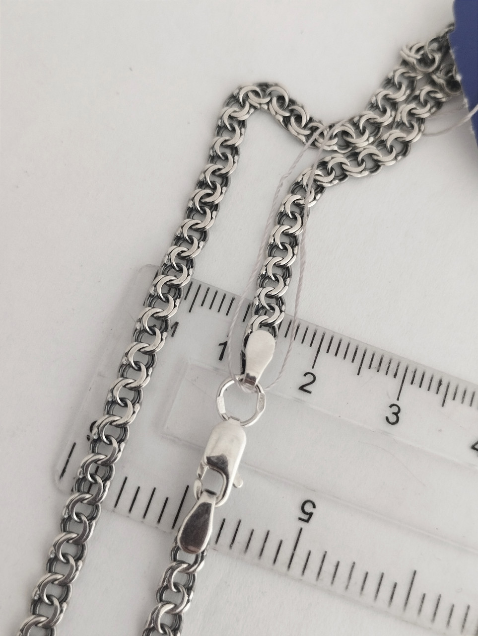 Срібний ланцюг Бісмарк Ukr-gold - Зображення 2