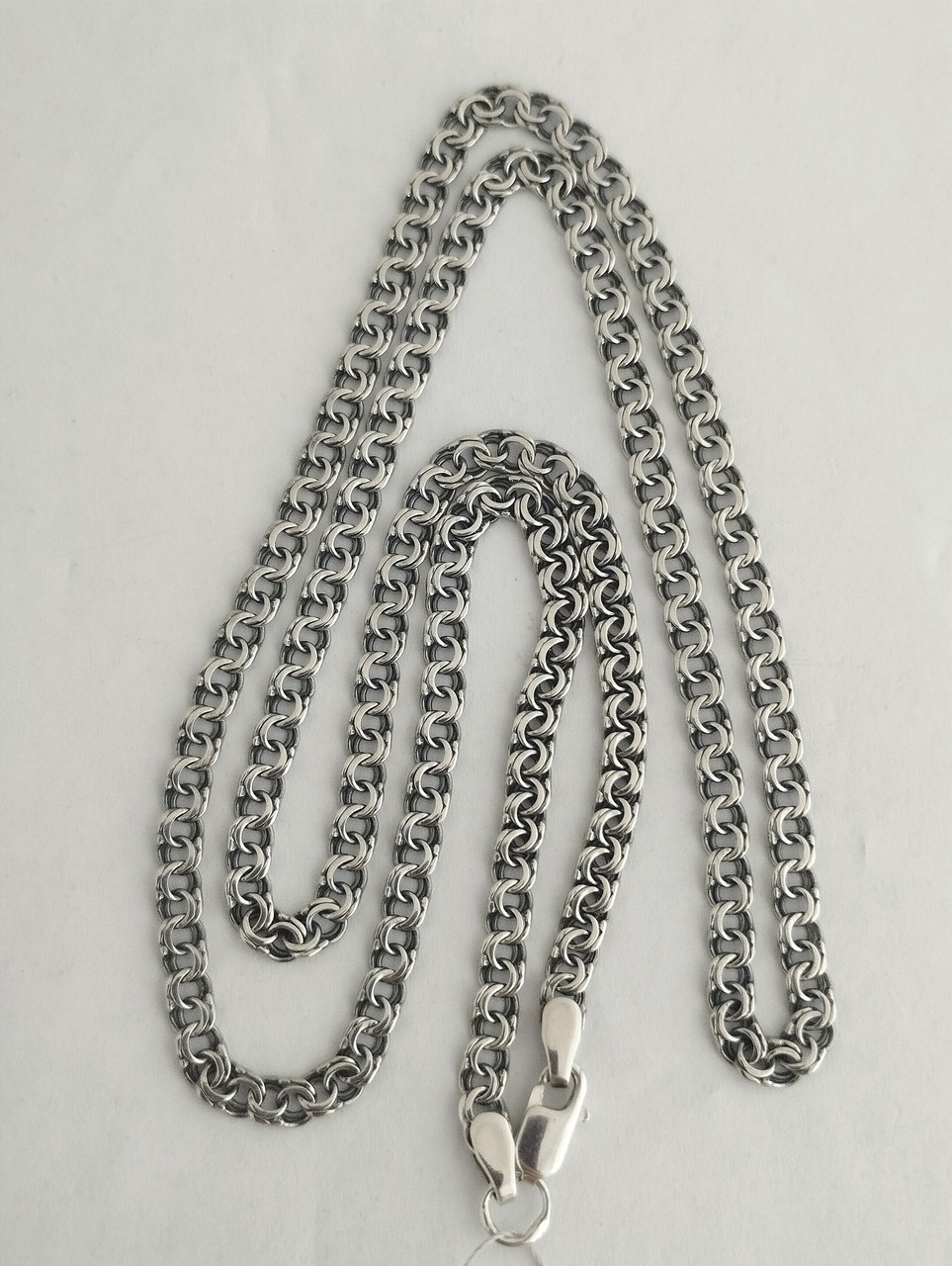 Срібний ланцюг Бісмарк Ukr-gold - Зображення 3