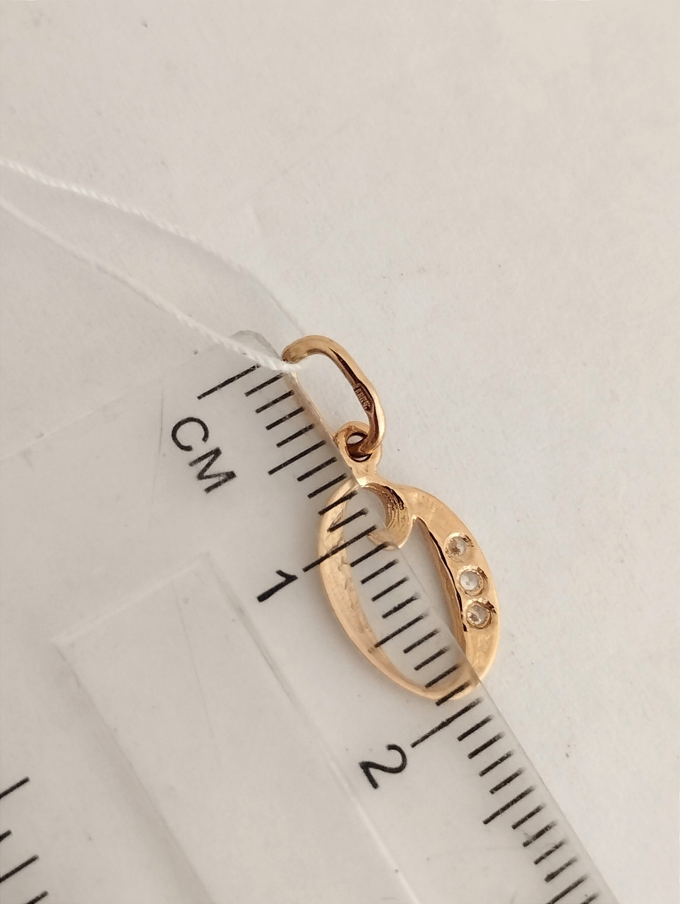 Золота літера Про 585 проби - Зображення 2