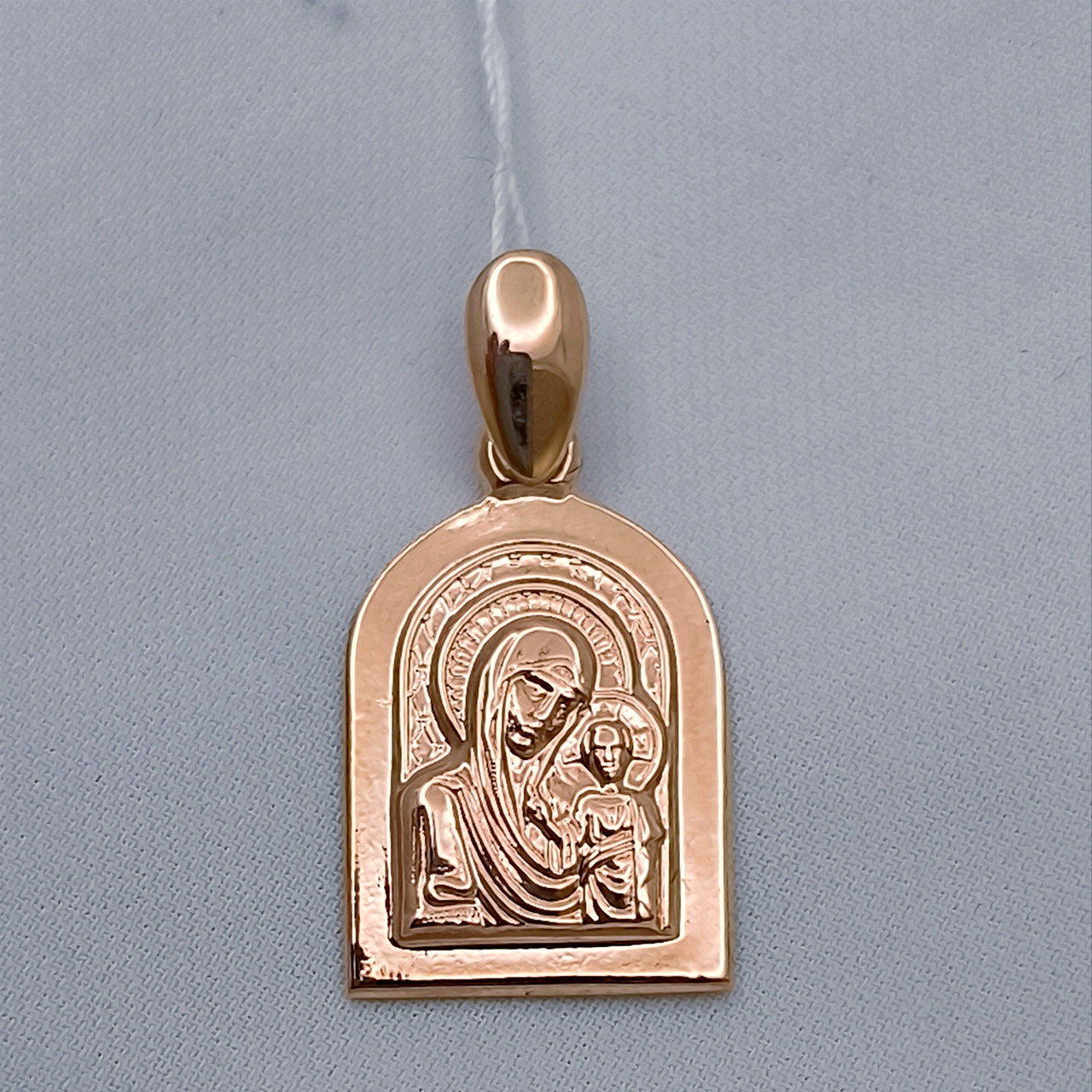 Золота іконка "Казанська б.м". 585 проби