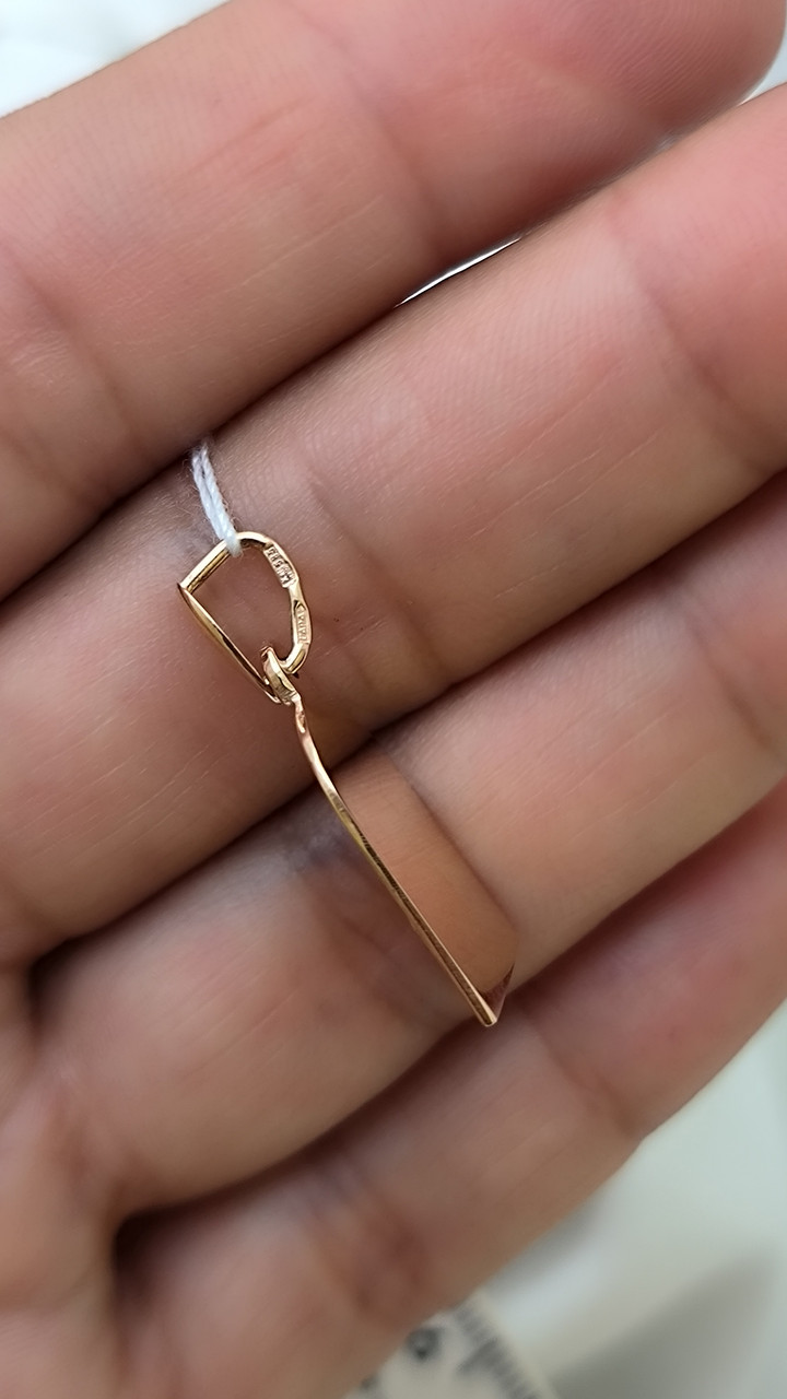 Золота іконка "Казанська б.м". 585 проби - Зображення 5