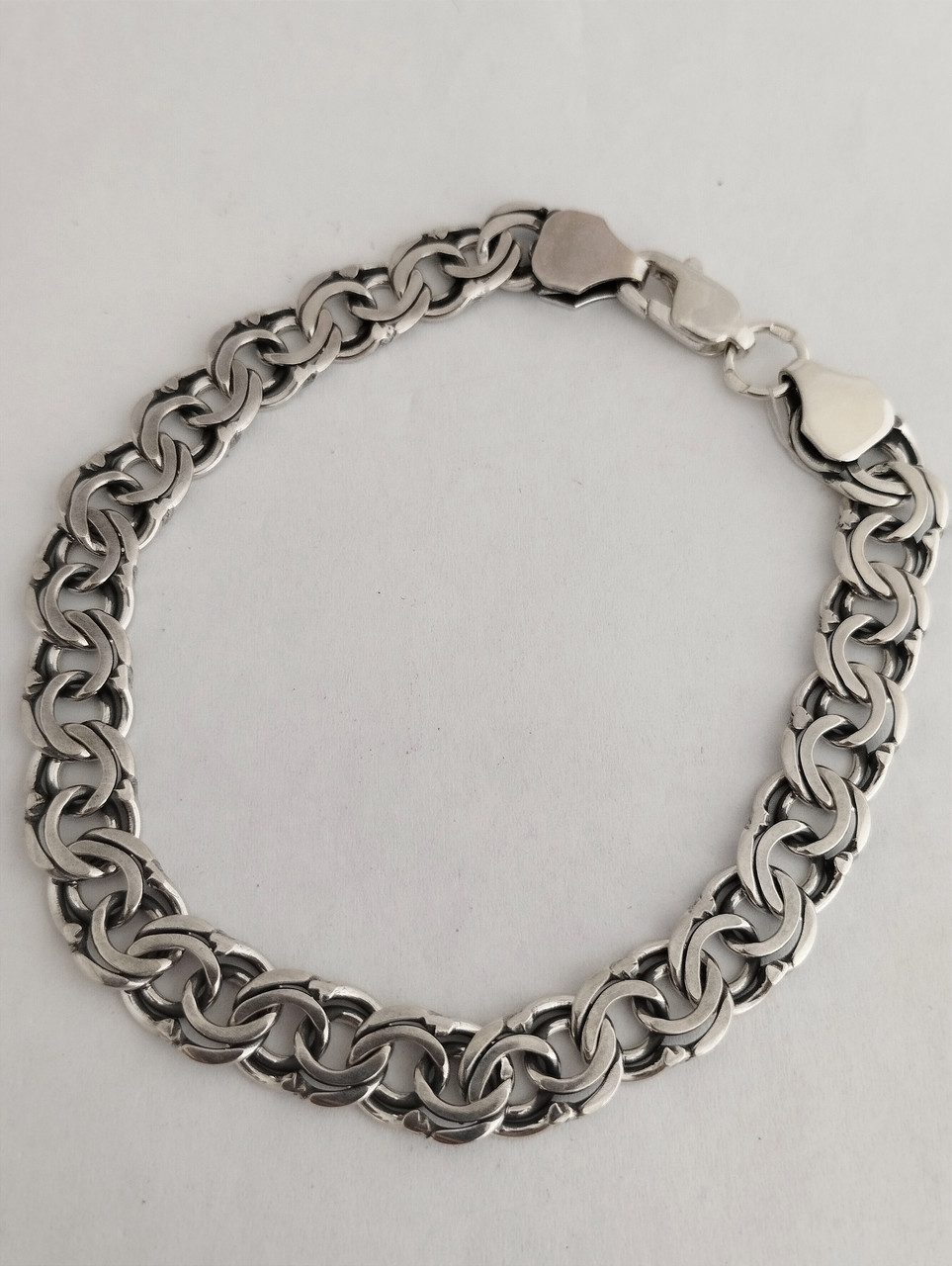 Срібний браслет бісмарк - Зображення 2