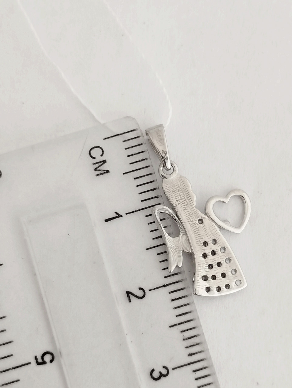 Срібний кулон ангел Ukr-gold - Зображення 2