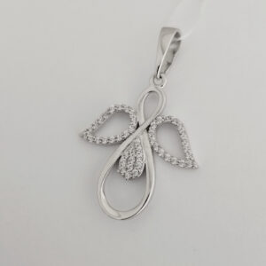 Срібний кулон ангел Ukr-gold