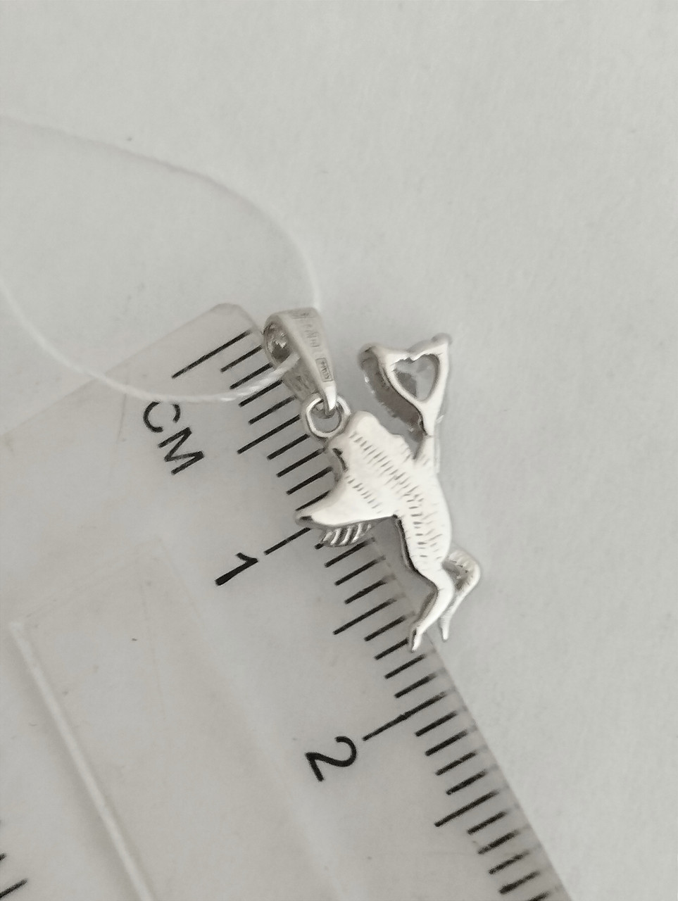 Срібний кулон ангел Ukr-gold - Зображення 2