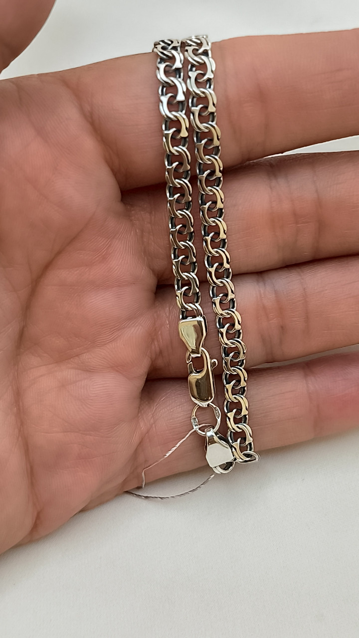 Срібний ланцюжок 925 проби 13.6 грами - Зображення 4