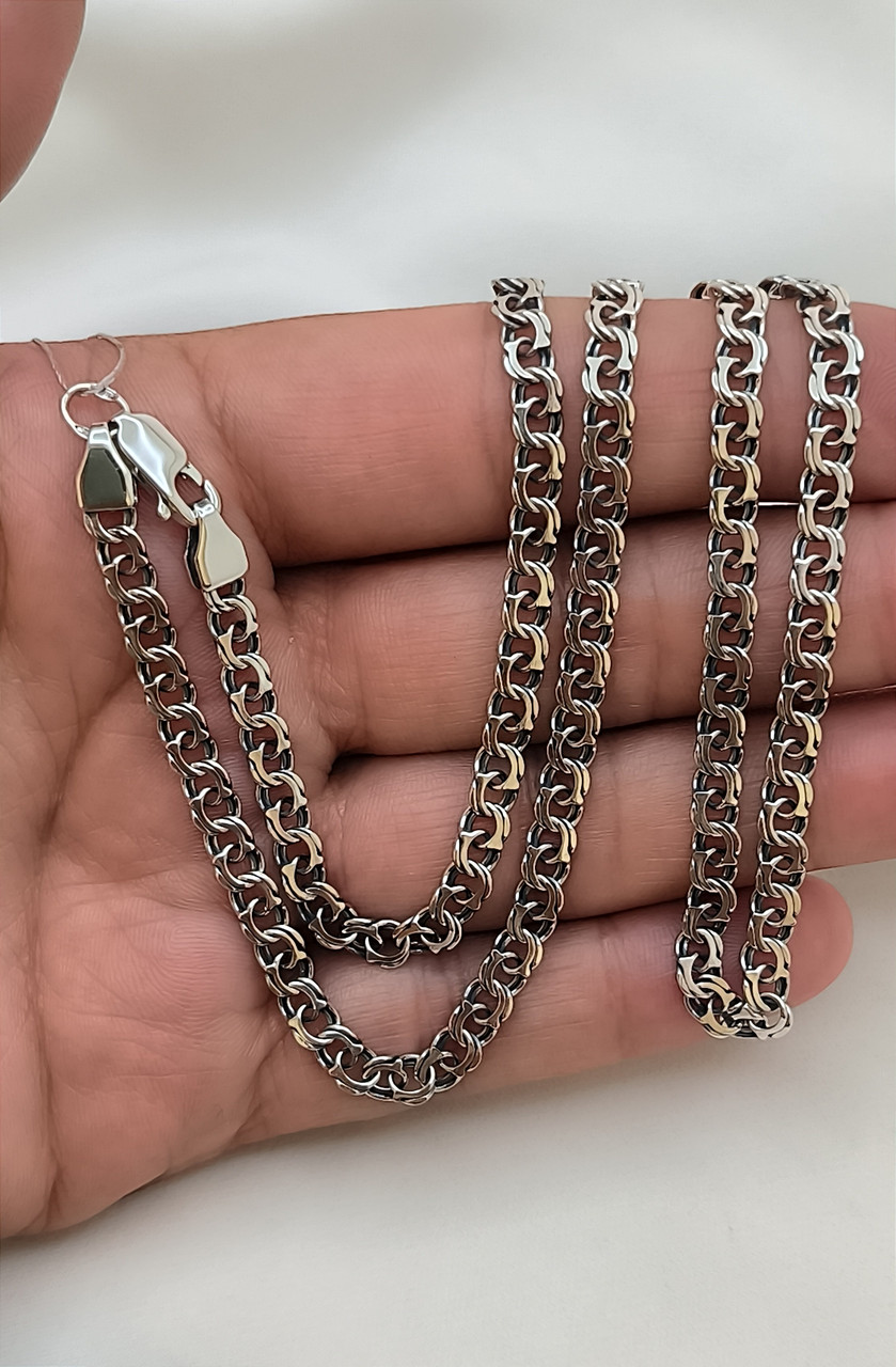 Срібний ланцюжок 925 проби 13.6 грами - Зображення 3