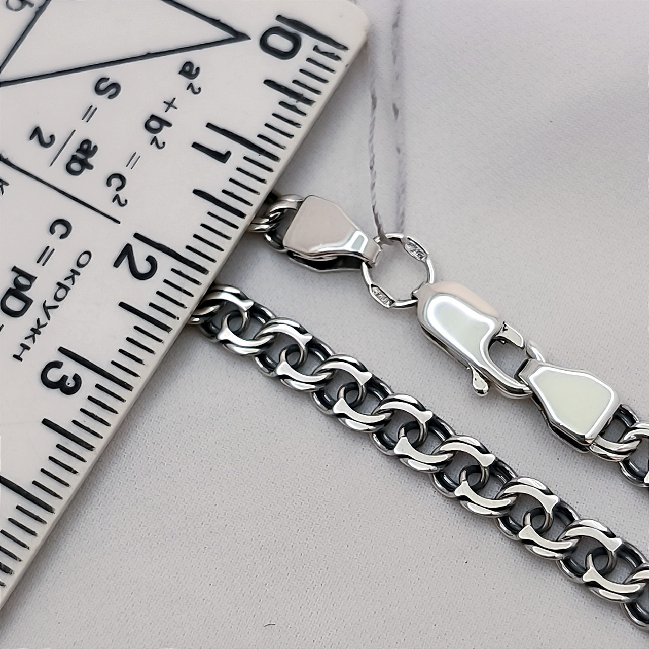 Срібний ланцюжок 925 проби 13.6 грами - Зображення 2