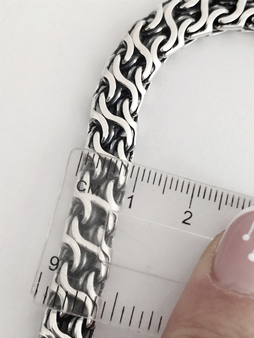 Срібний браслет широкий Ukr-gold - Зображення 3