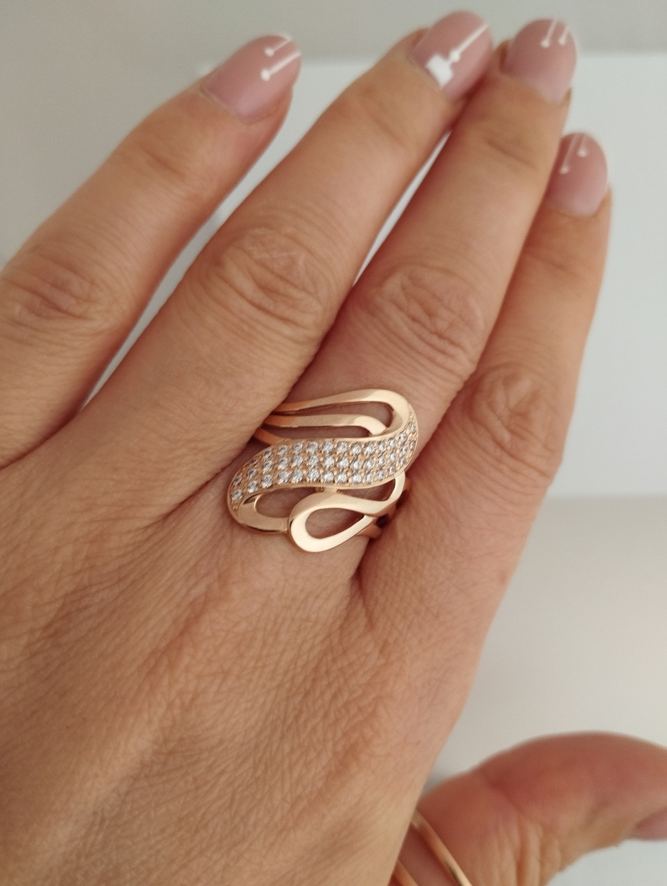 Золоте кільце Ukr-gold - Зображення 2