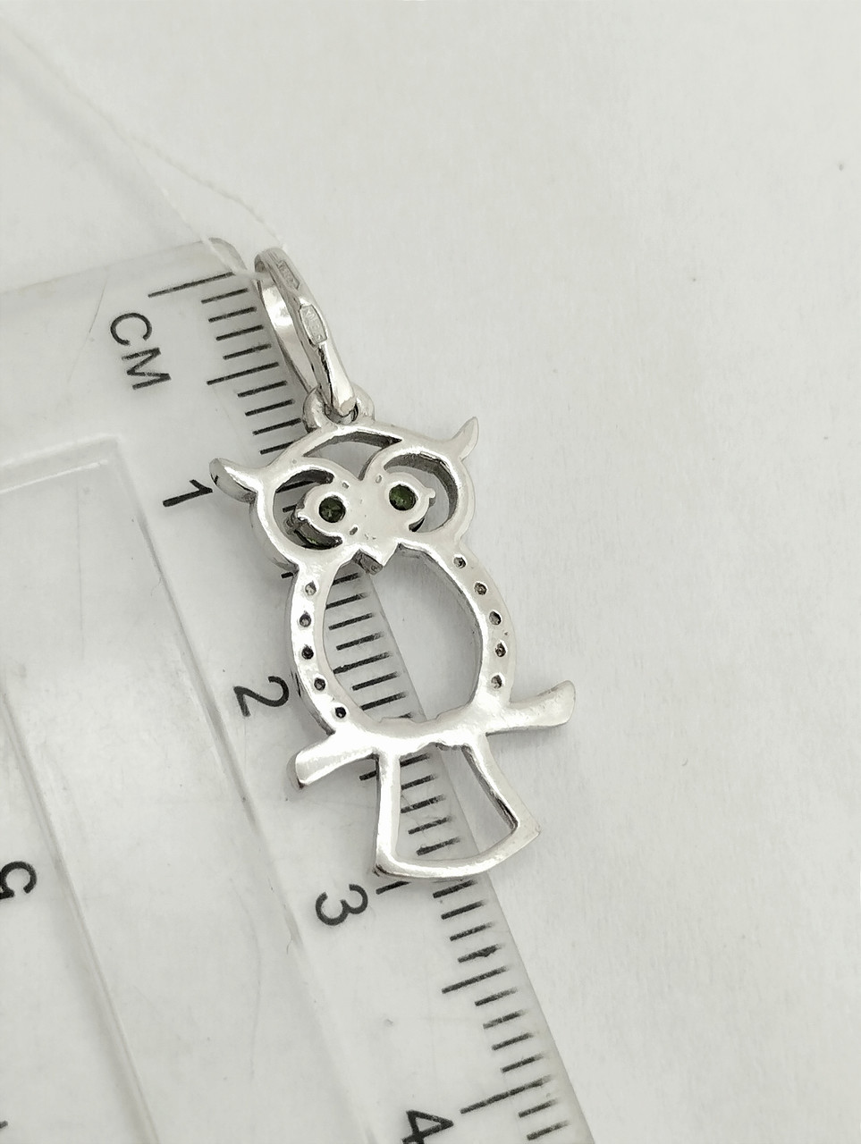 Срібний кулон сова Ukr-gold - Зображення 2