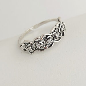 Срібне кільце Ukr-gold