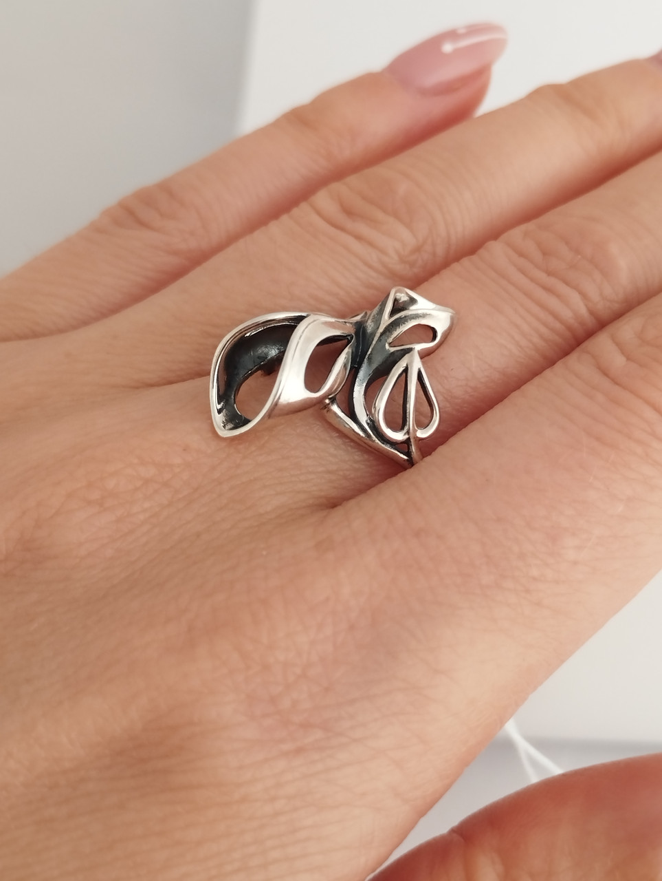 Срібне кільце Ukr-gold - Зображення 2