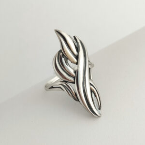 Срібне кільце Ukr-gold